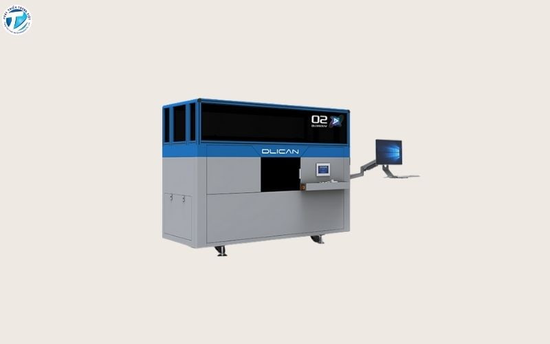 Máy in UV trụ tròn Dlican 360
